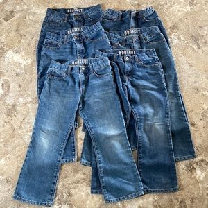 Hugh lot 6 paid Crazy 8 bootcut jeans size 7 husky
